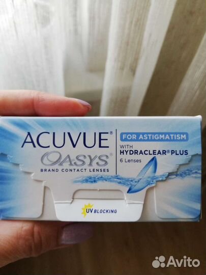 Контактные линзы Acuvue Oasys