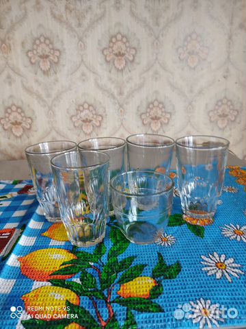 Стеклянные стаканы 200мл