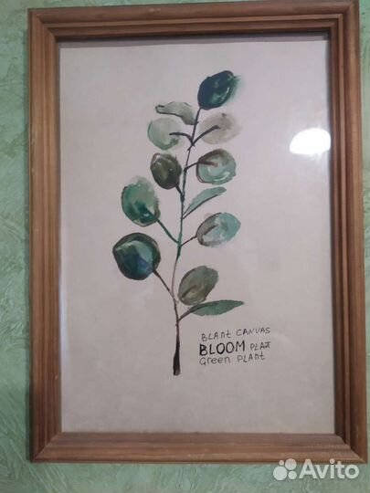 Картины (триптих 3шт) Акварель.ручная работа