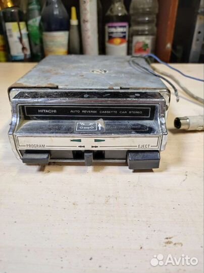 Магнитофон Hitachi, кассетный