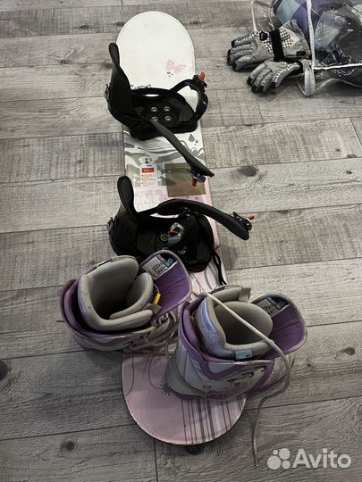 Сноуборд комплект женский