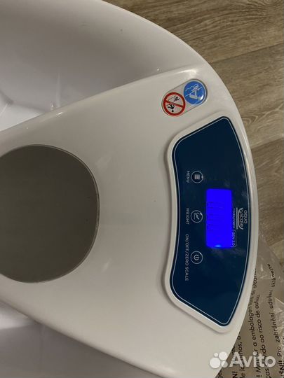 Ванночка для купания с термометром и весами