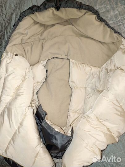 Зимний конверт для новорожденных