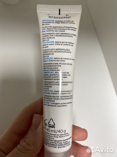 Крем для лица effaclar duo+ spf30