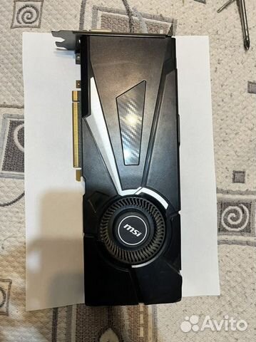 Видеокарта gtx 1070 turbo msi aero OC купить в Ростове-на-Дону ...