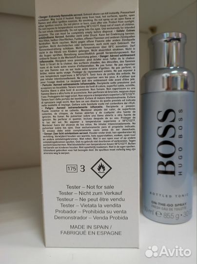 Boss bottled tonic THE ONE туалетная вода 100мл