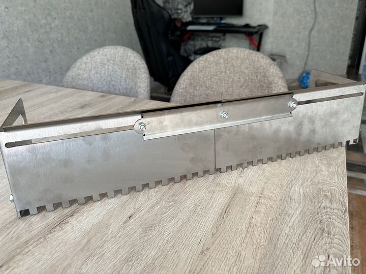 Раздвижная гребенка для плитки,шпатель