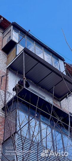 Остекление балконов и лоджий под ключ