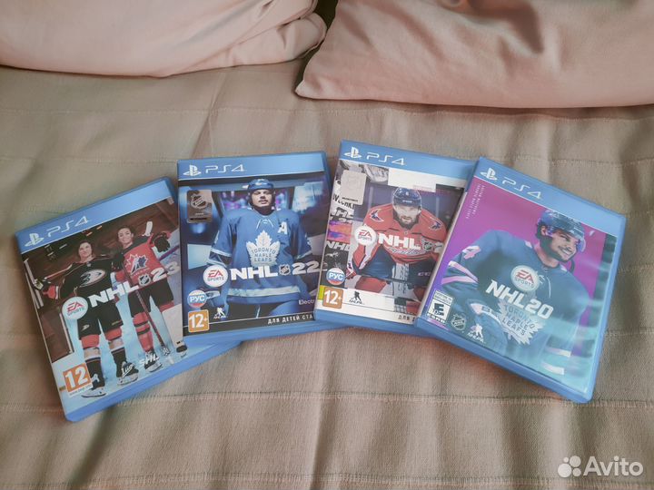 Диски NHL20, 21, 22, 23 ps4/ps5 (цены в описании)