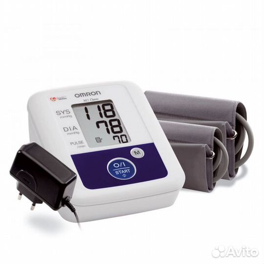 Тонометр Omron M2 Classic с унив. манжетой и адапт