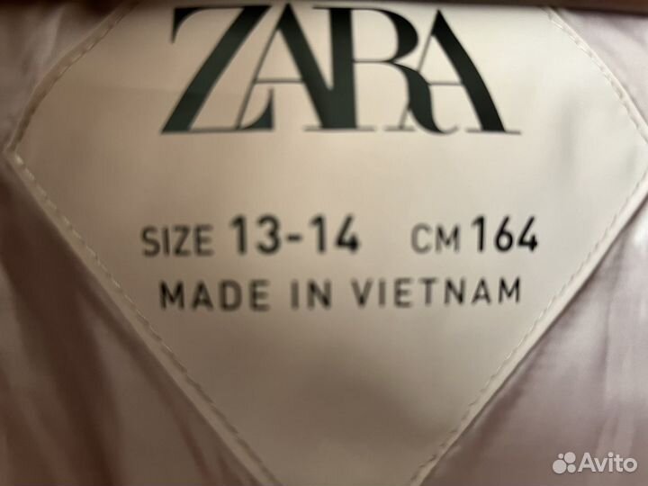 Куртка для девочки zara 13-14 лет 164 см