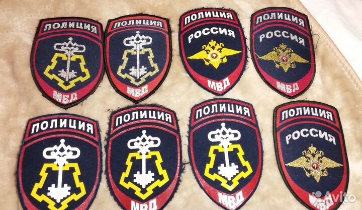 Нашивки, Шевроны Полиция/Росгвардия