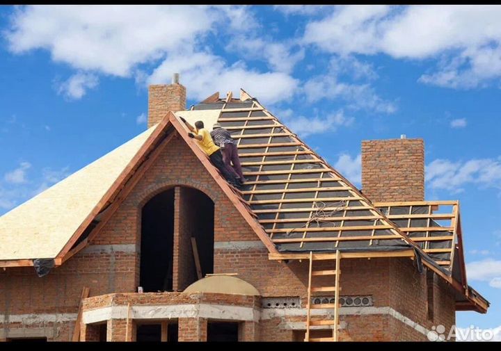 Кровельные работы Кровельщики