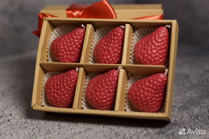 Ароматическая свеча клубника