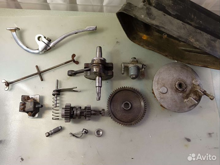 Запчасти на советские мопеды