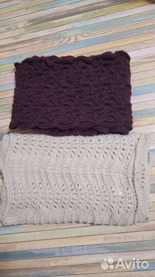 Снуд вязаный hm