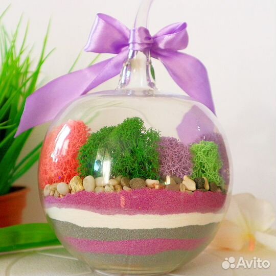 Флорариум в вазе 