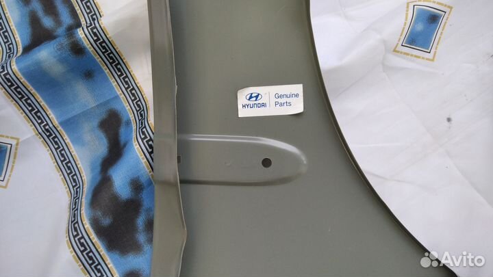 Новое правое крыло hyundai accent