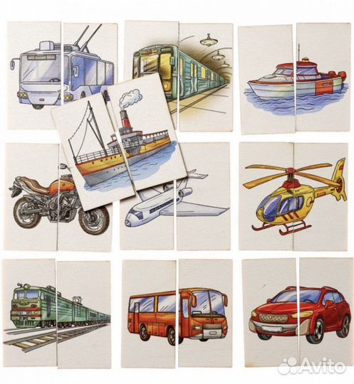 Деревянные развивающие игры Step Puzzle Smile