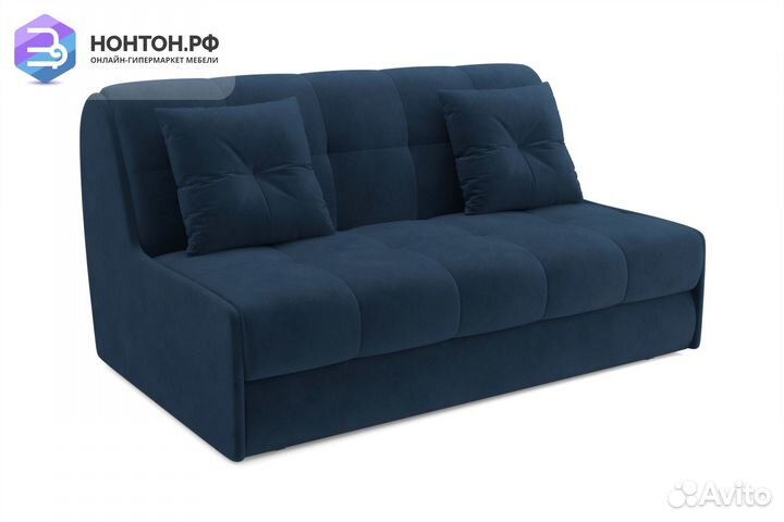 Диван аккордеон Барон №2 темно-синий