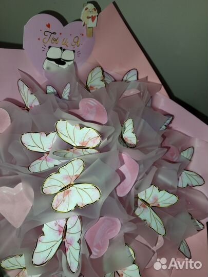 Букеты из бабочек