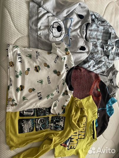 Вещи для мальчика пакетом