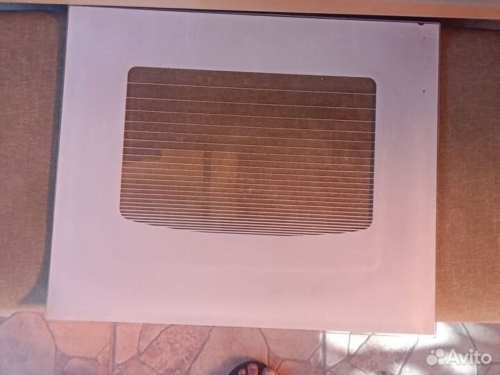 Стекло наружное дверцы духовки газовой плиты