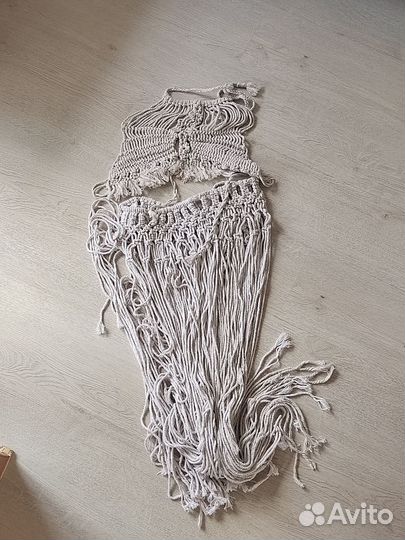 Костюм макраме