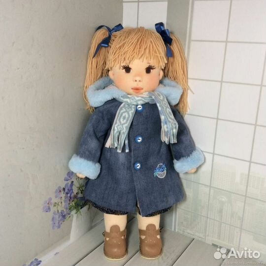Новая кукла ручной работы. Рассрочка. 3 наряда