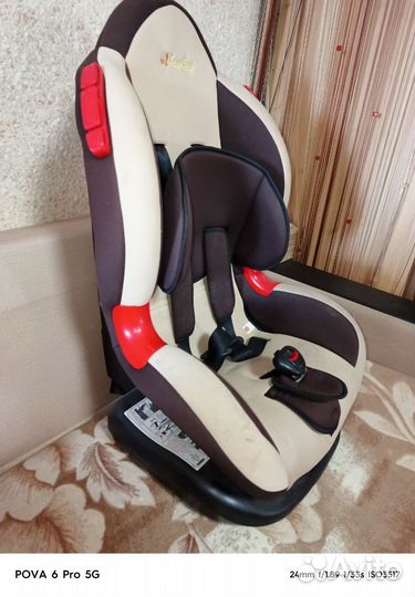 Детское автокресло 9 до 36 кг isofix