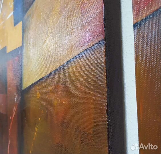 Картина холст акрил