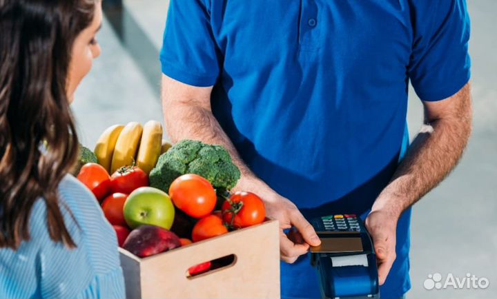 Доставка продуктов до физ/лиц. Доход 300т в месяц