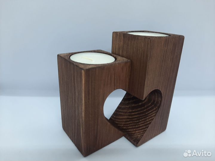 Подсвечник сердце
