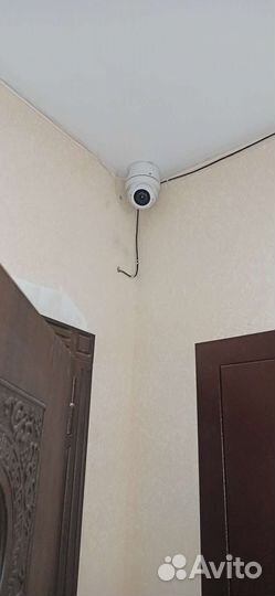 Установка камер видеонаблюдения