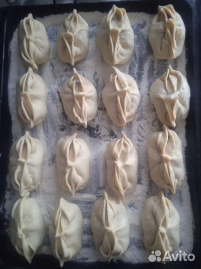 Пельмени домашние,самса,курники