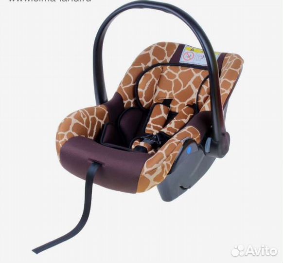 Автолюлька (автокресло) детское 0+ Жираф
