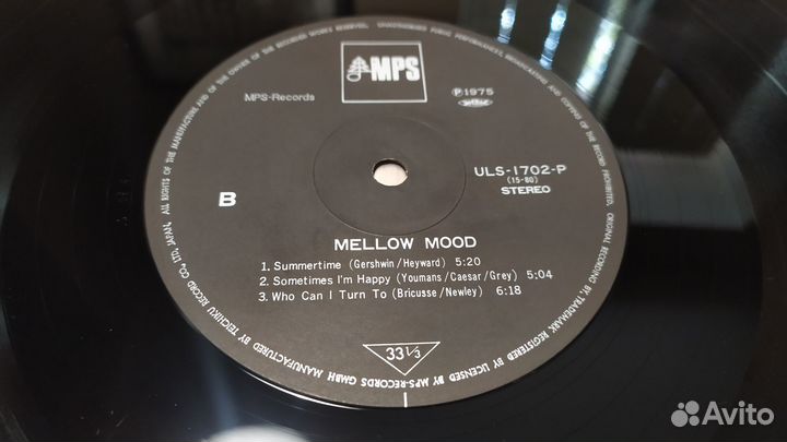 Oscar Peterson - Mellow mood 1969 LP Mint