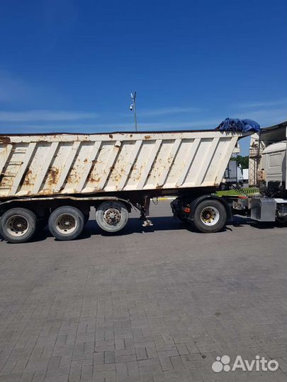 Полуприцеп самосвальный ZORZI 37S075PR, 1997