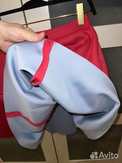 Юбка фуксия из неопрена