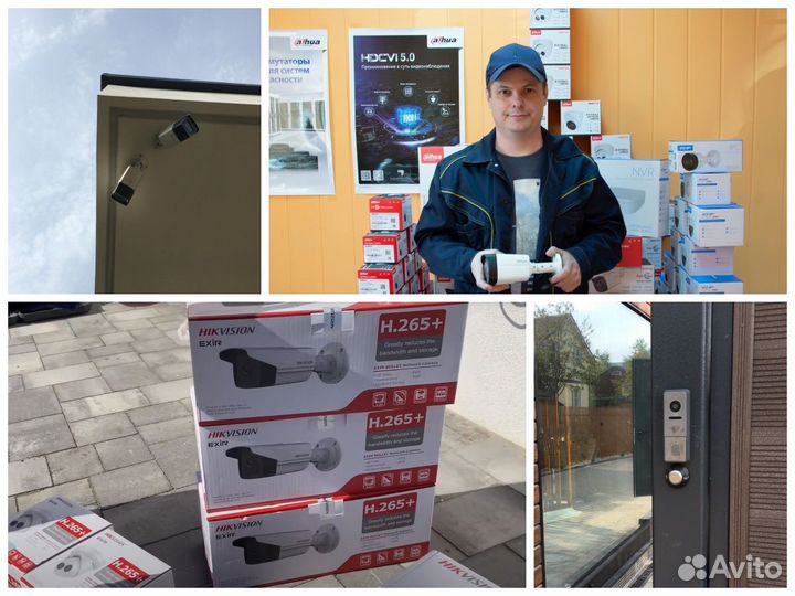 Установка видеонаблюдения для бизнеса под ключ