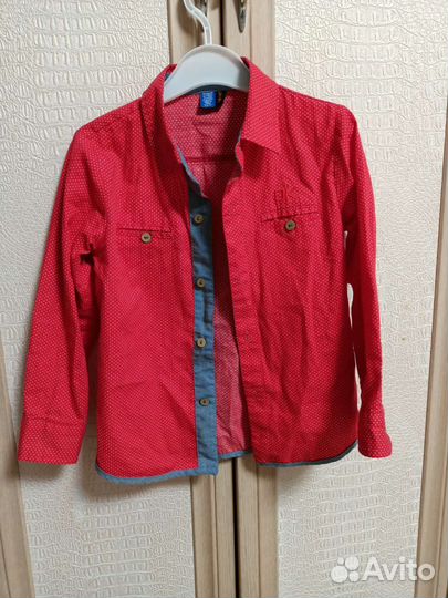 Рубашка на мальчика 110