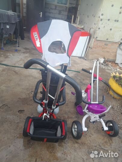 Детский 3х колесный велосипед