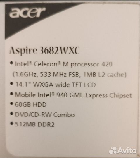 Ноутбук Acer