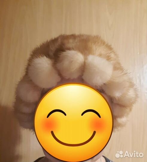 Шапка норковая женская