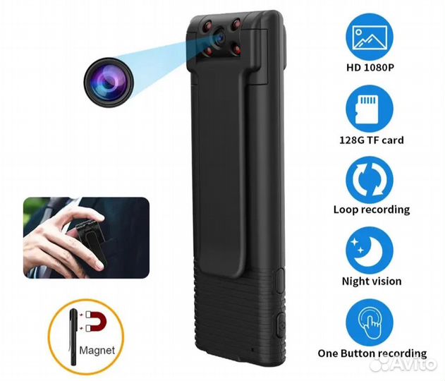 Нагрудный Видеорегистратор B21