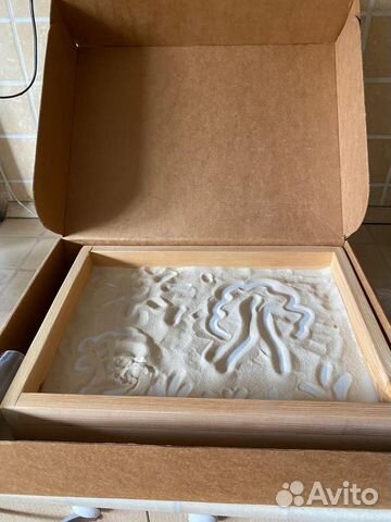 Рисование песком