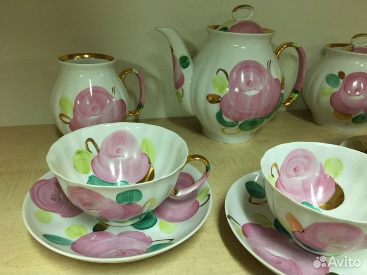 Сервиз чайный Дулево СССР