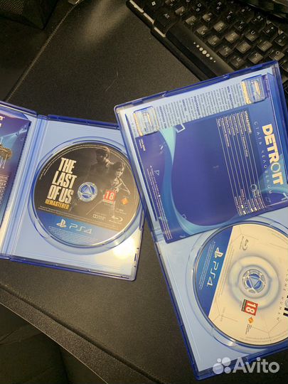 Игры для приставок ps4 The last of us 1 and Detroi
