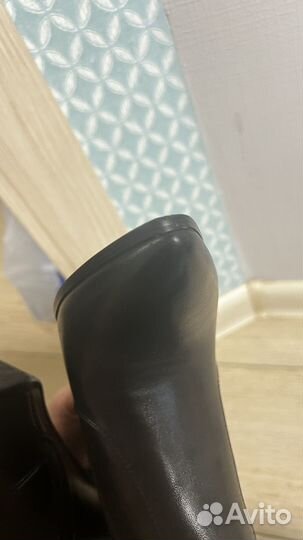 Ботфорты натуральная кожа