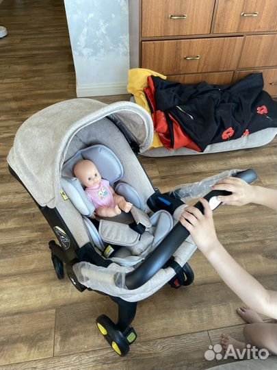 Коляска автокресло 4 в 1 Foo foo